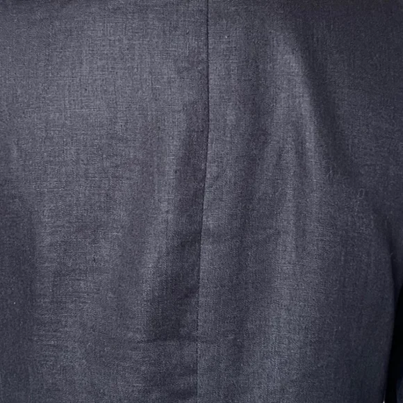 Black 100% Linen Blazer Jacket From BCBG of Paris - Picture 7 of 9